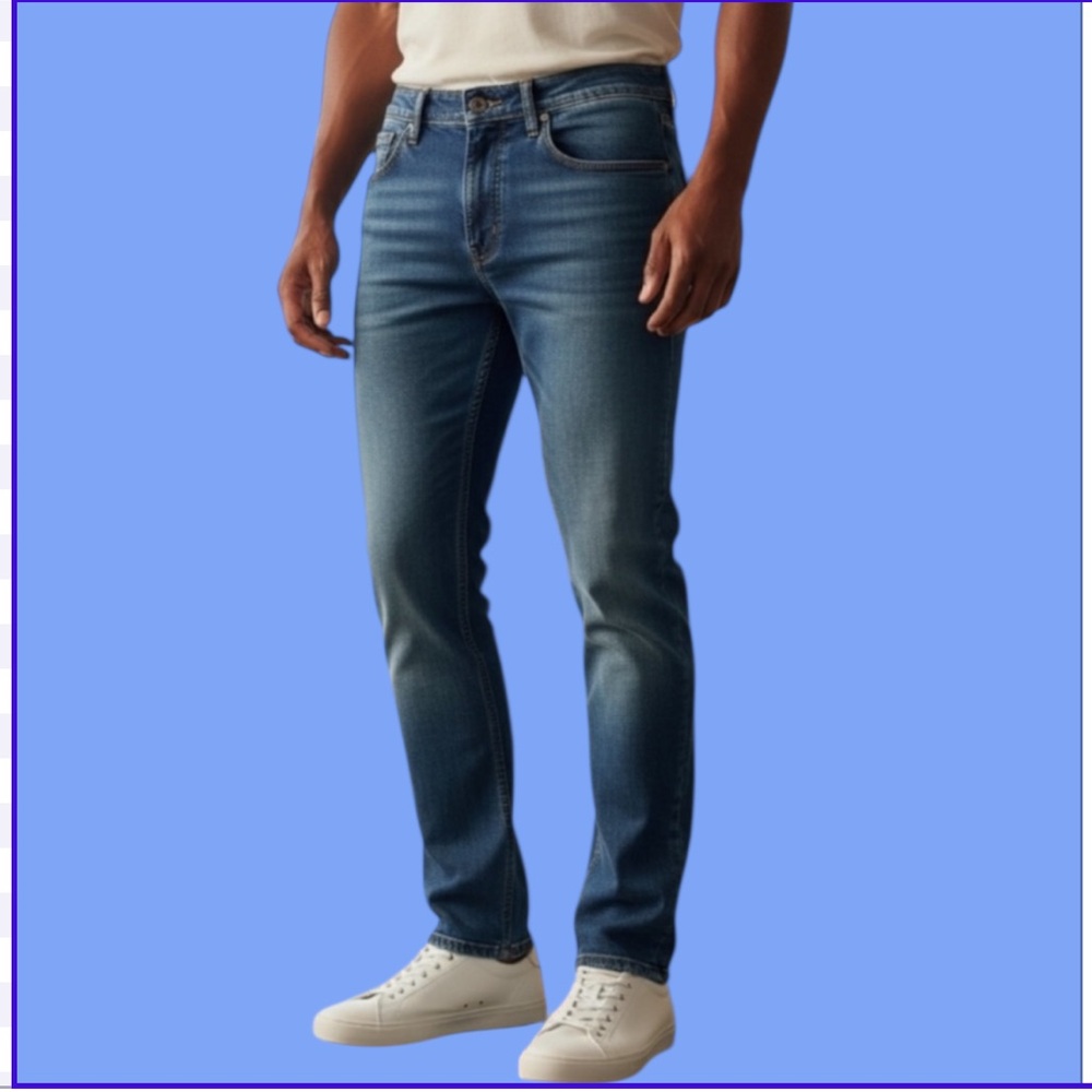 Banana Republic Men’s The Luxe Traveler Slim Jeans